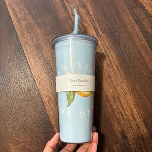 Vera Bradley Squeeze the Day 24oz new